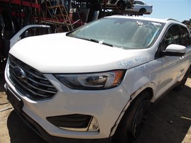 2019 Ford Edge White 2.0L Turbo At 2WD #F23271